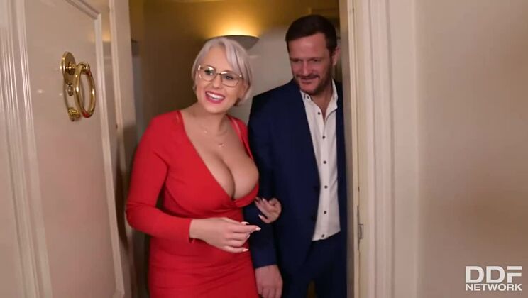 Valentine's Day Sex with Sofia Lee & Angel Wicky - Anal & DP