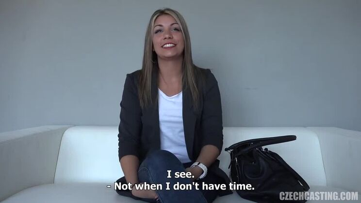 Sexy European Dominika - Brunette with Perfect Small Tits