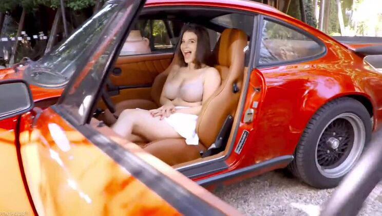 LaSirena69 - Hot Brunette in Stockings Teases with Sex Toys