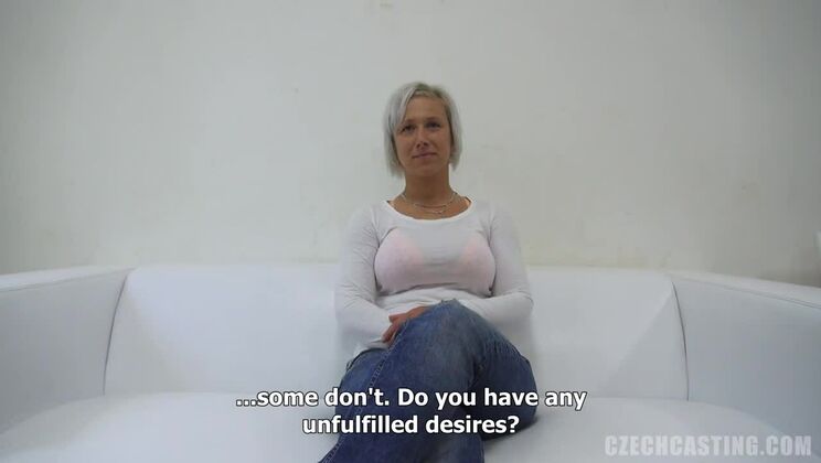 Czech Babe Lenka - Big Ass Blonde MILF