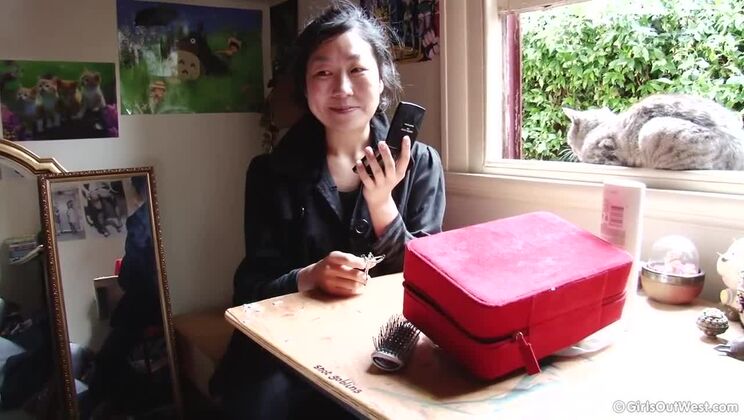 Saki’s Sexy Pre-Shoot Interview - Casting Couch