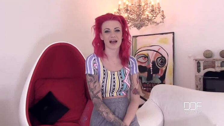 Becky Holt Big Tits Redhead MILF Solo Casting