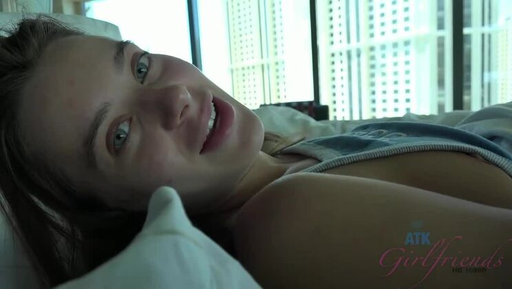 Lana Rhoades takes a hot facial cumshot in POV