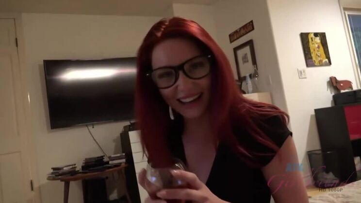 Lacy Lennon makes you cum hard with her sexy feet & fingers