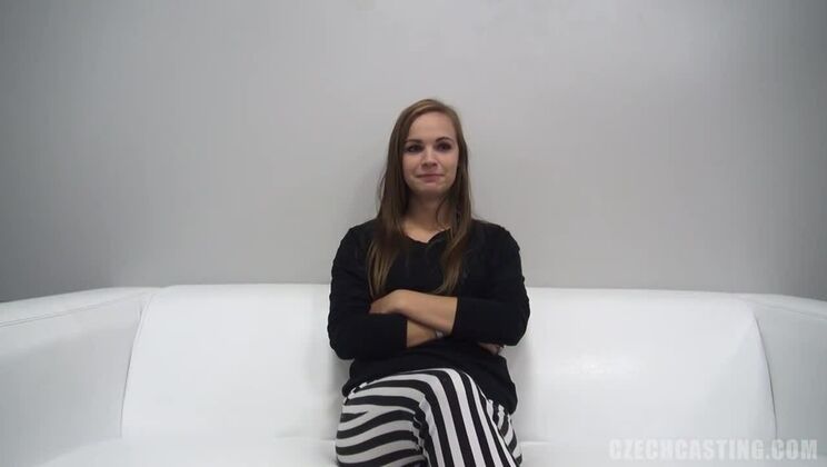 Sexy Brunette Martina Czech Casting