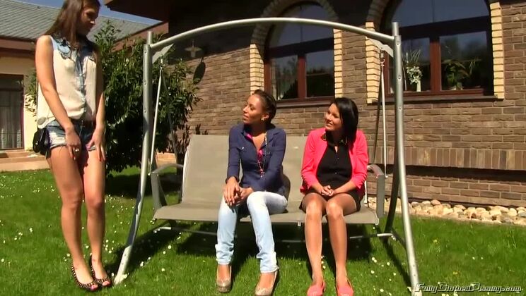 Brunettes Pissing and Having Sex Outdoors