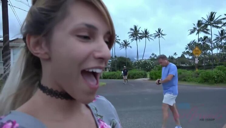 Hime Marie - Big Boobs Blonde Girlfriend’s Sexy Tour!