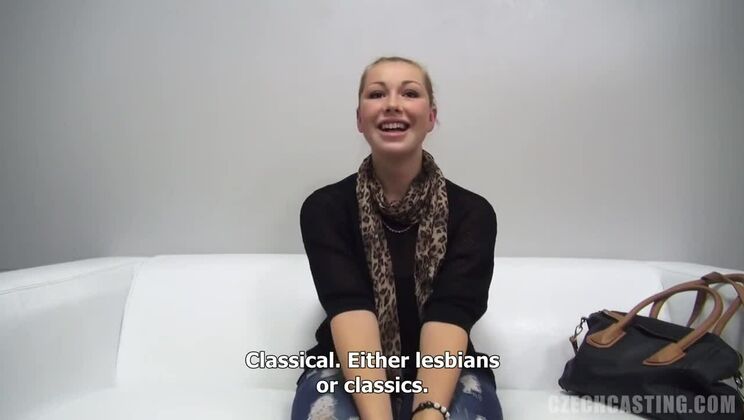 Blonde Alzbeta Euro Casting