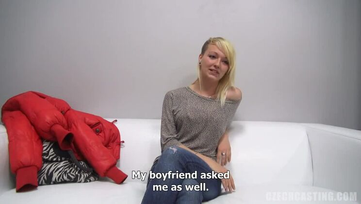 Sexy Blonde Nikola - Czech Casting Star