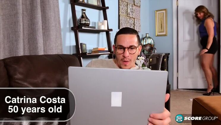 Mature Blonde Catrina Costa in Naughty First Scene