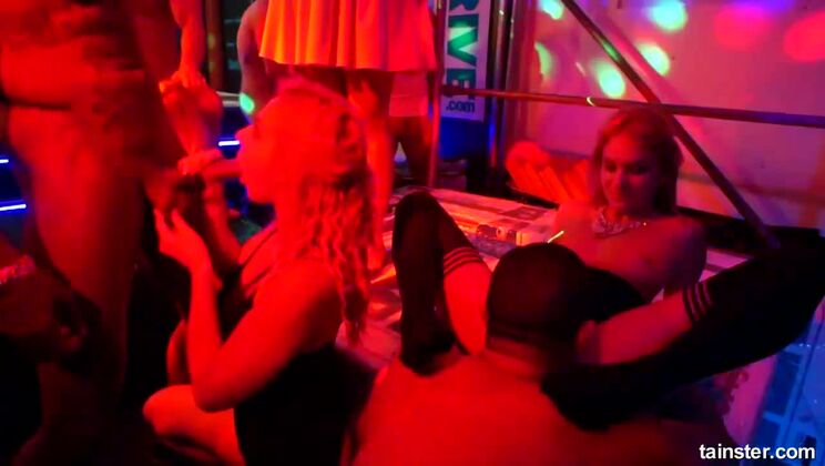 Group Sex with Lesbians, Big Cocks, and Stockings