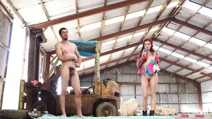 Casting Couch Fun - Brunette Sonia & Lucas Go Wild