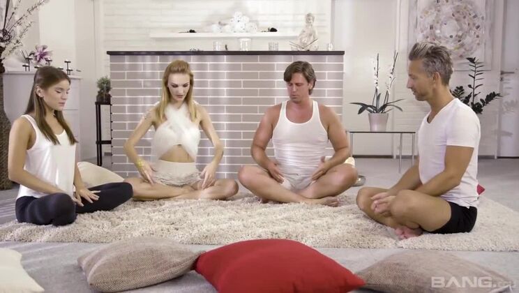 Evelina Darling Gets Double Teamed in Steamy Threesome