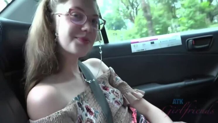 Elena Koshka's Small Tits, Big Personality Outdoors