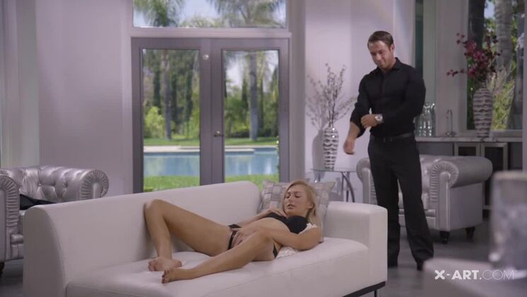 Blonde and Young Alexa's Erotic Experience