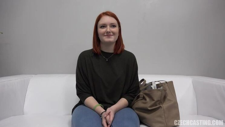 Big Booty Redhead European Casting