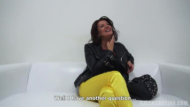 Brunette Olina's Czech Adventure