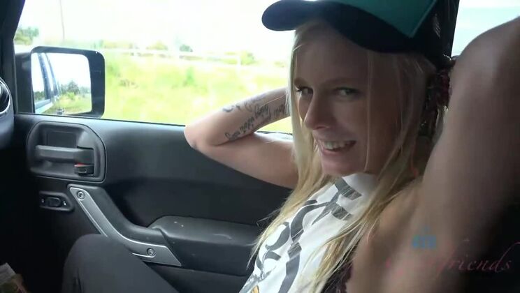 Beach Bum Elaina Raye Enjoys Haleakala Volcano