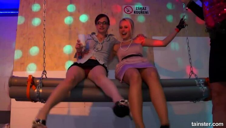 Interracial Swinger Party - Leony Aprill and Welli Get Wild