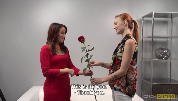 Anal Casting with Hot Brunette Lucka