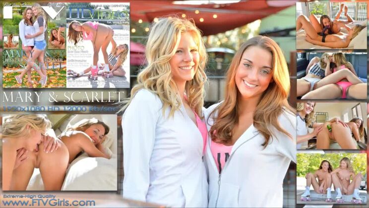 Mary and Scarlet's Lesbian Sex Toy Adventure