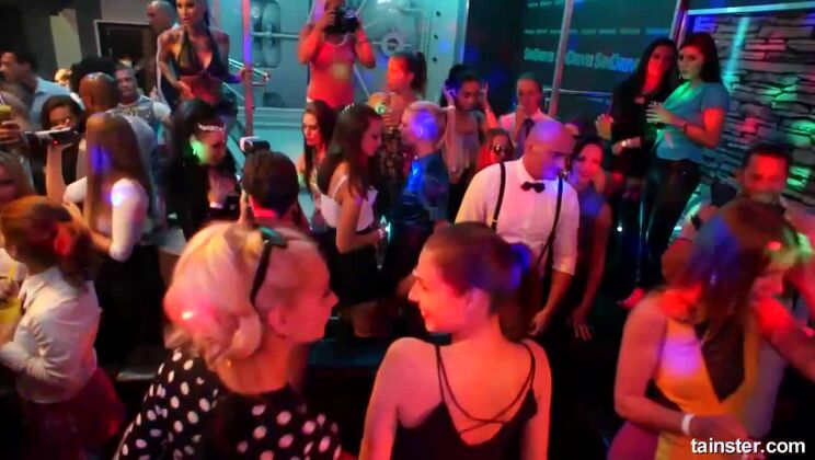 Mia Blond and Friends in Lesbian Group Sex Party