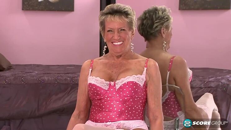 Sandra Ann: The Blonde GILF with Big Tits