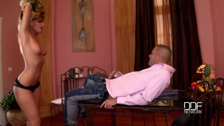 Deepthroat Delight with Blonde Tiffany Rousso