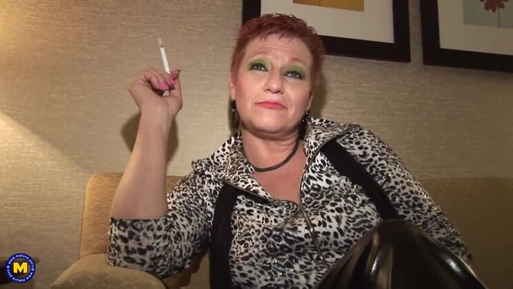 Mature BBW Redhead Loves Cum in Mouth