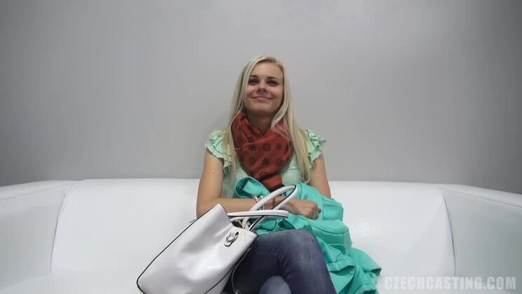 Blonde Czech Casting Model Katerina