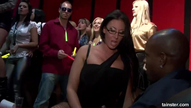 Interracial Gangbang with Samantha Rox & Friends - Disco Madness