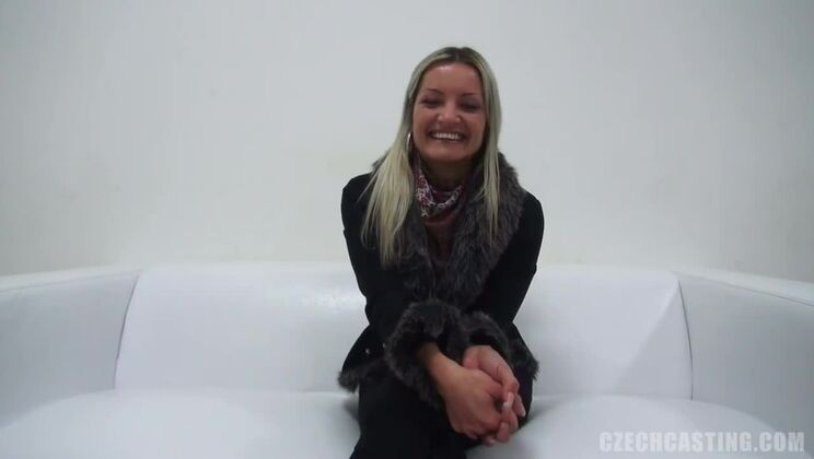 Petra 7720 - Czech Blonde Fucked Hard in POV Casting