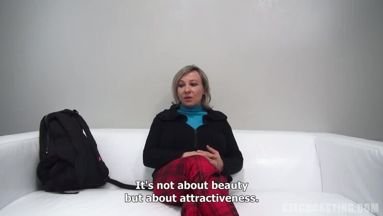 Czech Big Tits Mature Casting Alena