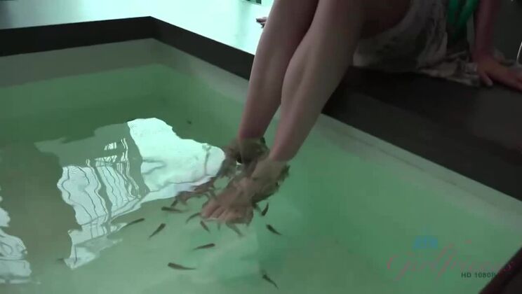 Elena Koshka Urinates in the Malaysian Outdoors