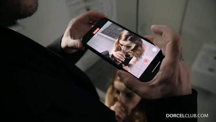 Facial with Alba Lala - Tattooed and in Stockings