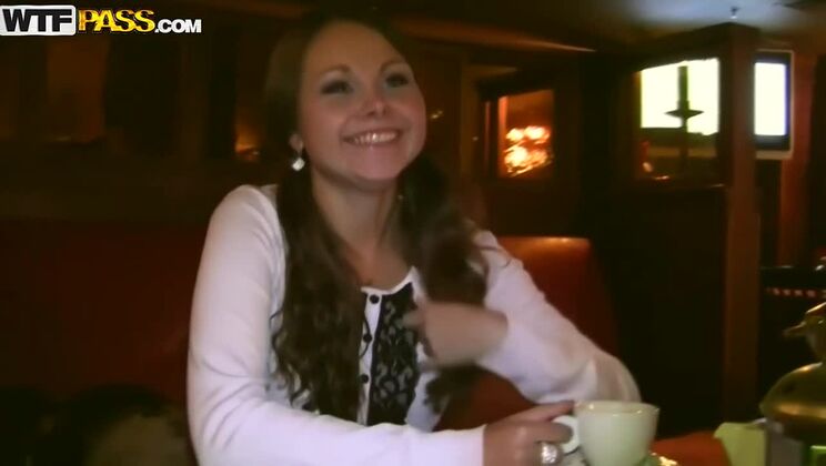 Russian Teen's First Threesome - Pickup and Fuck