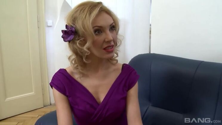 Gina Monelli Covers Your Cock with Cum