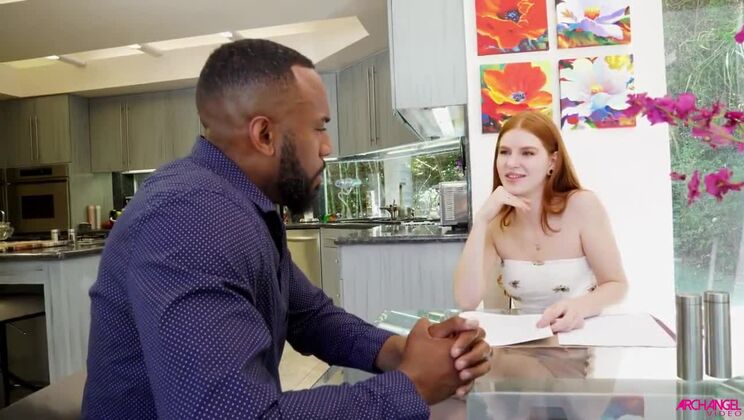 Big Cock Stretches Jane Rogers Redhead Pussy