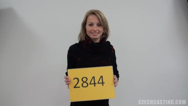 Czech Blonde Jana in Pleasing Casting