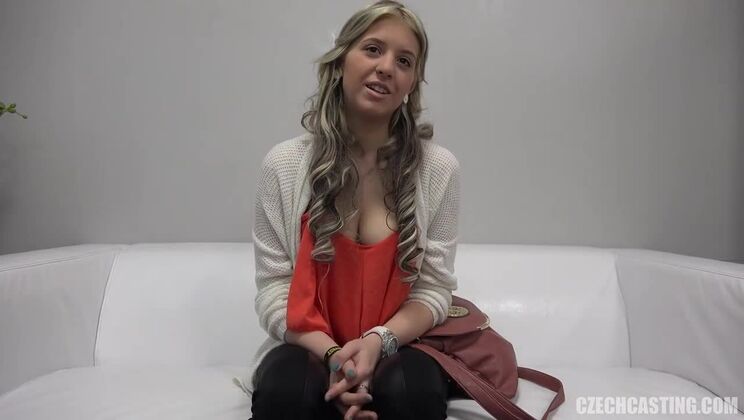 European Casting with Sexy Karolina