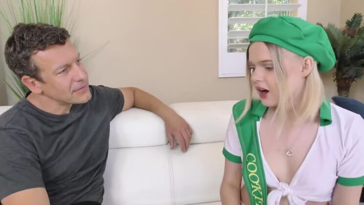 Blonde Bombshell Coco Lovelock's Creamy Surprise