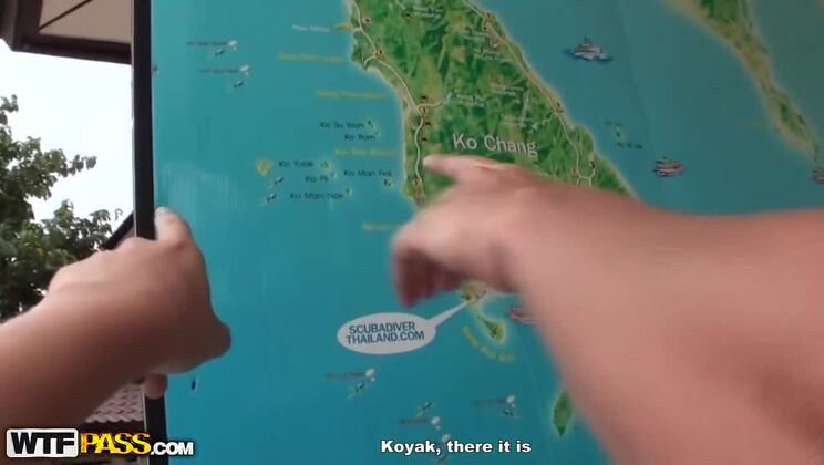 Thai Bikini Girls Sex: Cleopatra Rios and Slava's Vacation