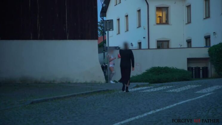 Big Tits Amateur Blonde in Stockings is Forgiven