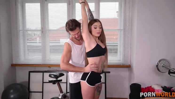 Double Penetration Perfection with Brunette Misha Maver