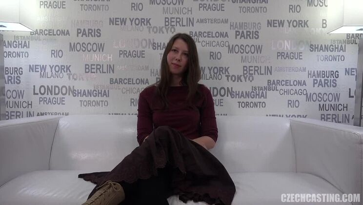 Casting Pavlina, a Stunning Czech Brunette