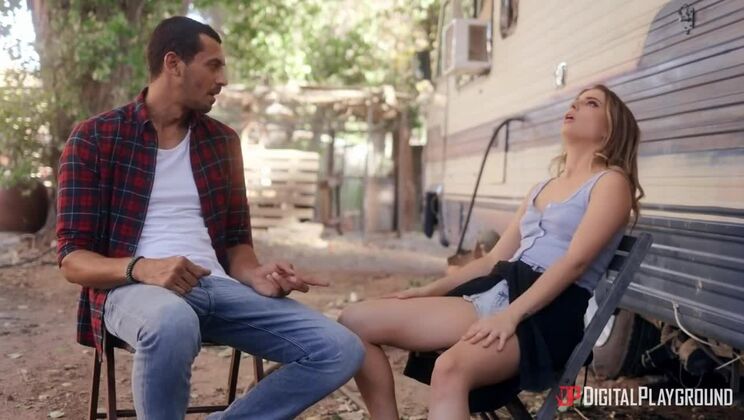 Blonde Kristen Scott's Exit Strategy