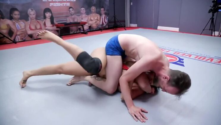 Big Ass Brunette Sheena Ryder vs Chad Diamond in Anal Sex