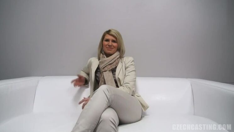 Blonde Sarka with Anal Toys