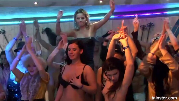 Winter Swinger Party: Mia Blond, Brigitte, and Kia Winston in Winter Wonderbang 6