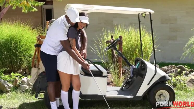 Instructors Play with Claudia Bavel's Big Tits